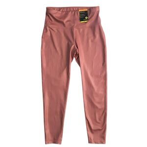 NWT Xersion High-Waist Fitted Compression Pink Leggings Women's Medium